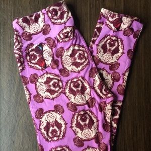 NWT LulaRoe 3D glasses 👓 Panda 🐼 OS Leggings