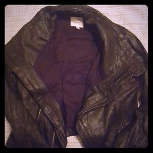 Leather jacket