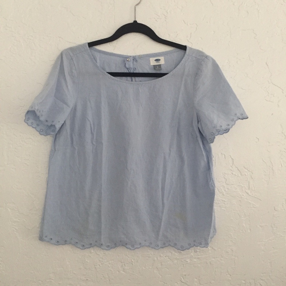 Light Blue Old Navy Blouse