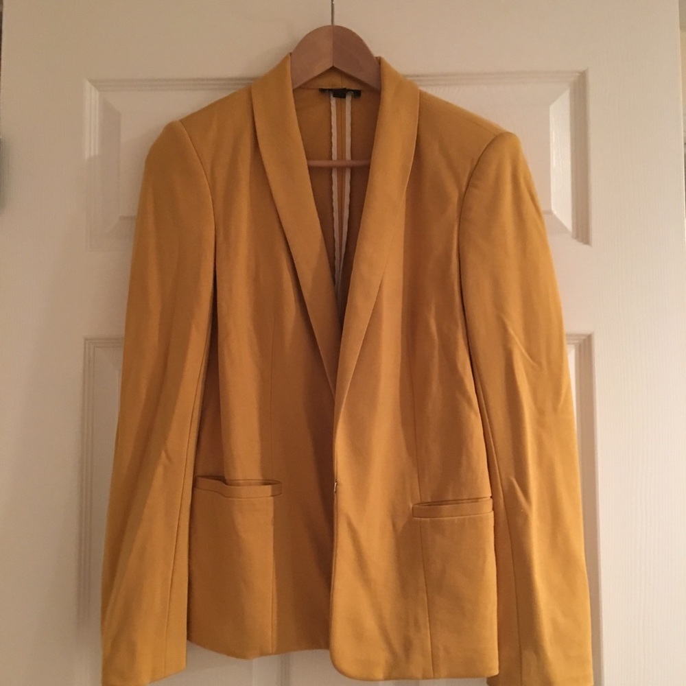 Yellow blazer by BeBe