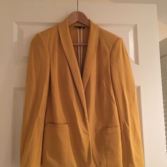Yellow blazer by BeBe - Picture 2 of 3
