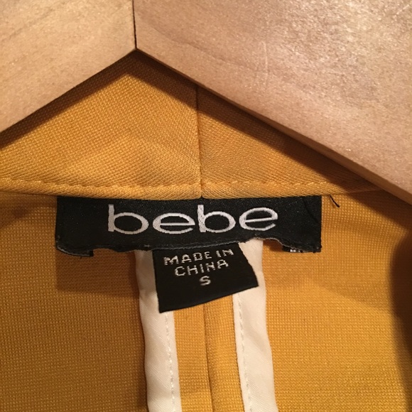 Yellow blazer by BeBe - Picture 3 of 3