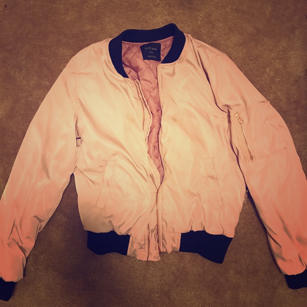 SALE Pink Bomber Jacket
