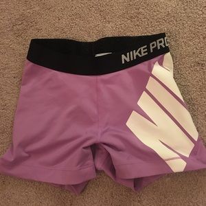 Nike Pro Lavender Spandex
