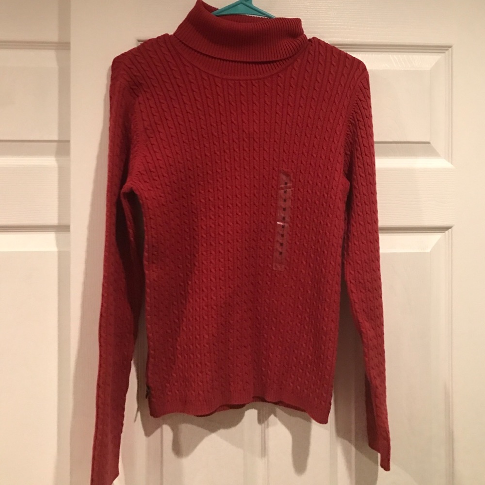 Anne Klein Sport New With Tags Red Sweater