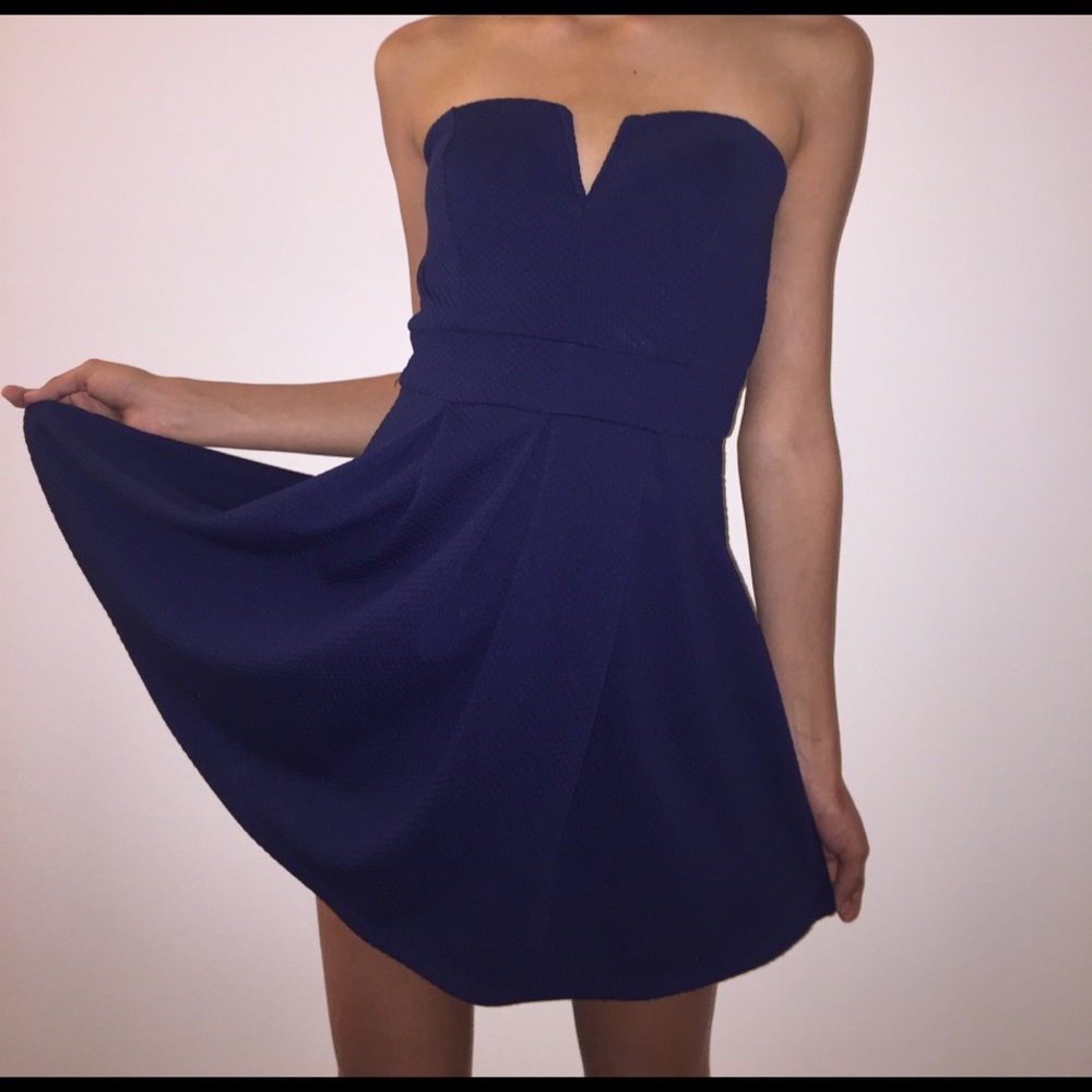Midnight blue dress