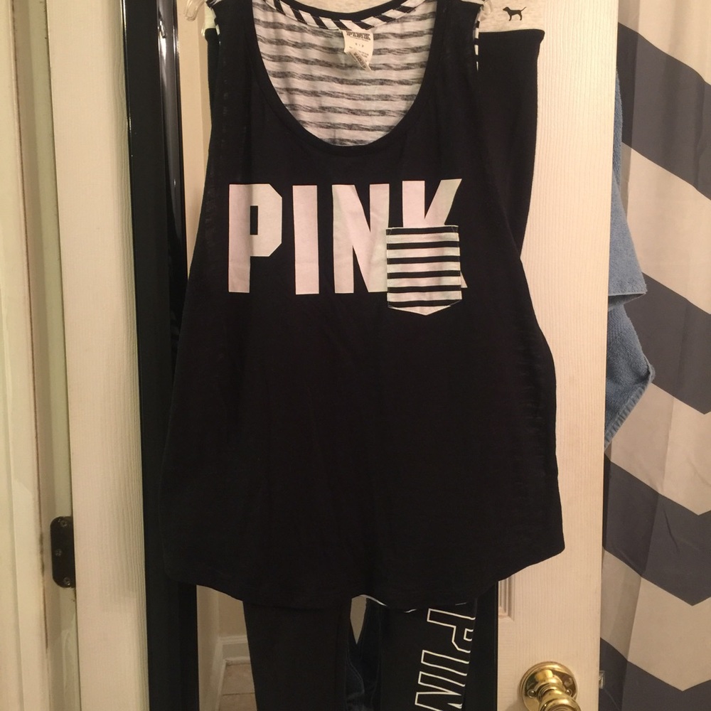 Victoria Secret yoga pants with matching tank