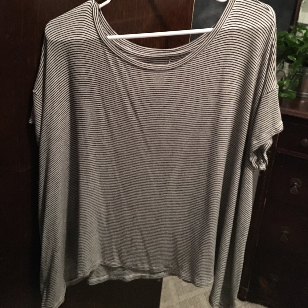 American eagle women's XS striped shirt.