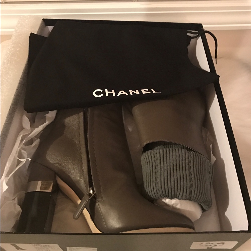 Authentic Chanel boots