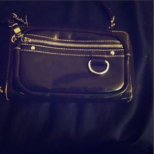 Black Wallet Purse ( crossbody)