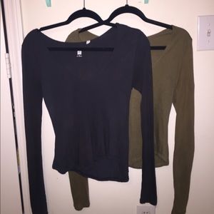 DOUBLE THE TROUBLE Pacsun Me to We Tops