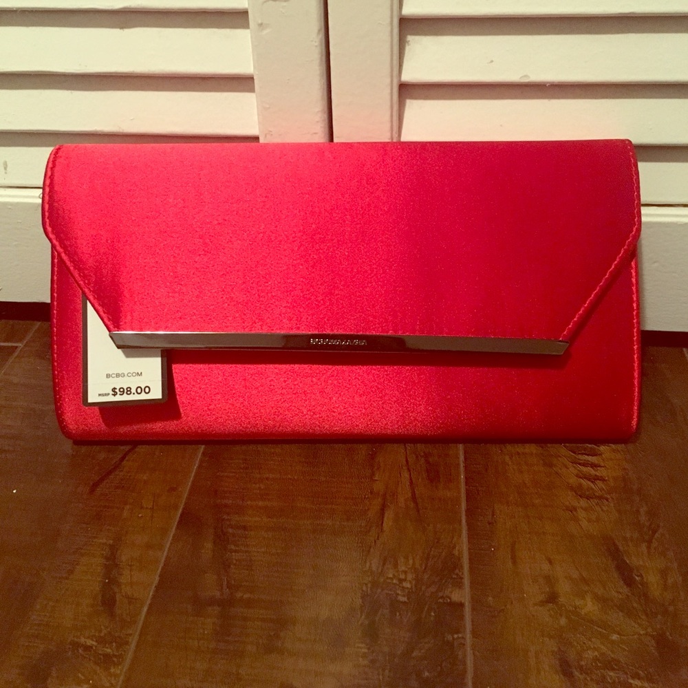 Brand new red  BCBG Mazazria purse