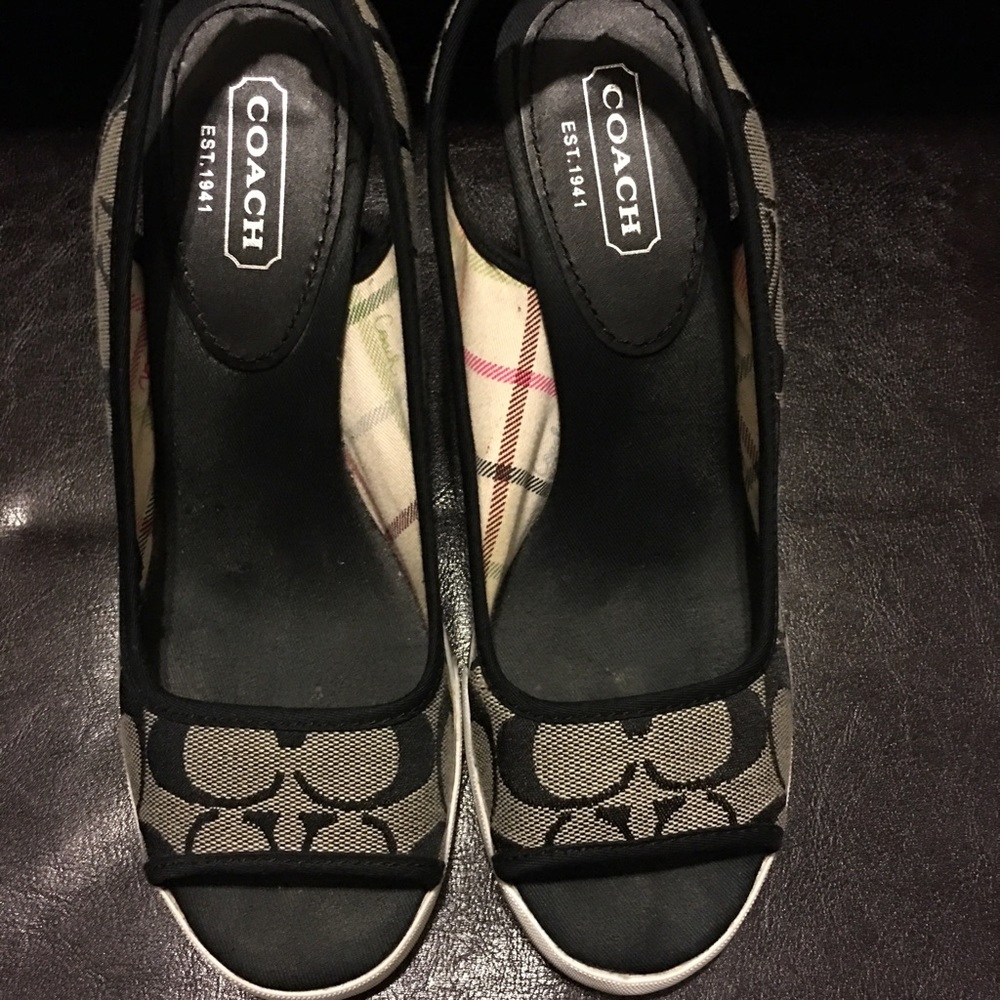 Coach wedges