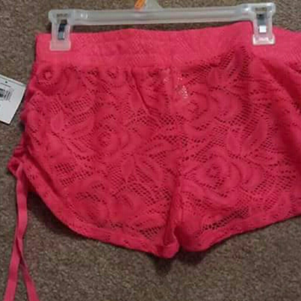 See through shorts