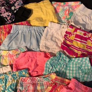 Baby Girls 12 mo. Shorts/Swimsuit Bundle