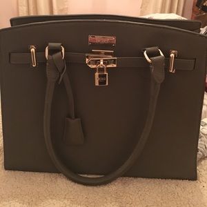 Grey BCBG purse