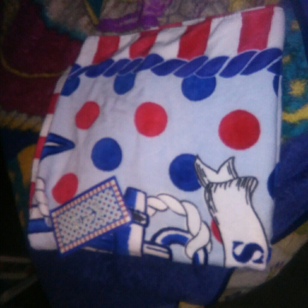 Authentic new brighton huge beach towel