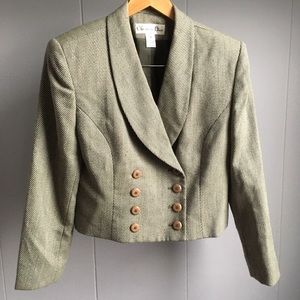 Vintage Christian Dior Cropped Blazer