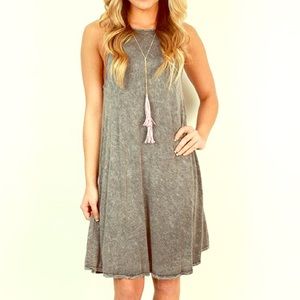 Grey Shift Dress