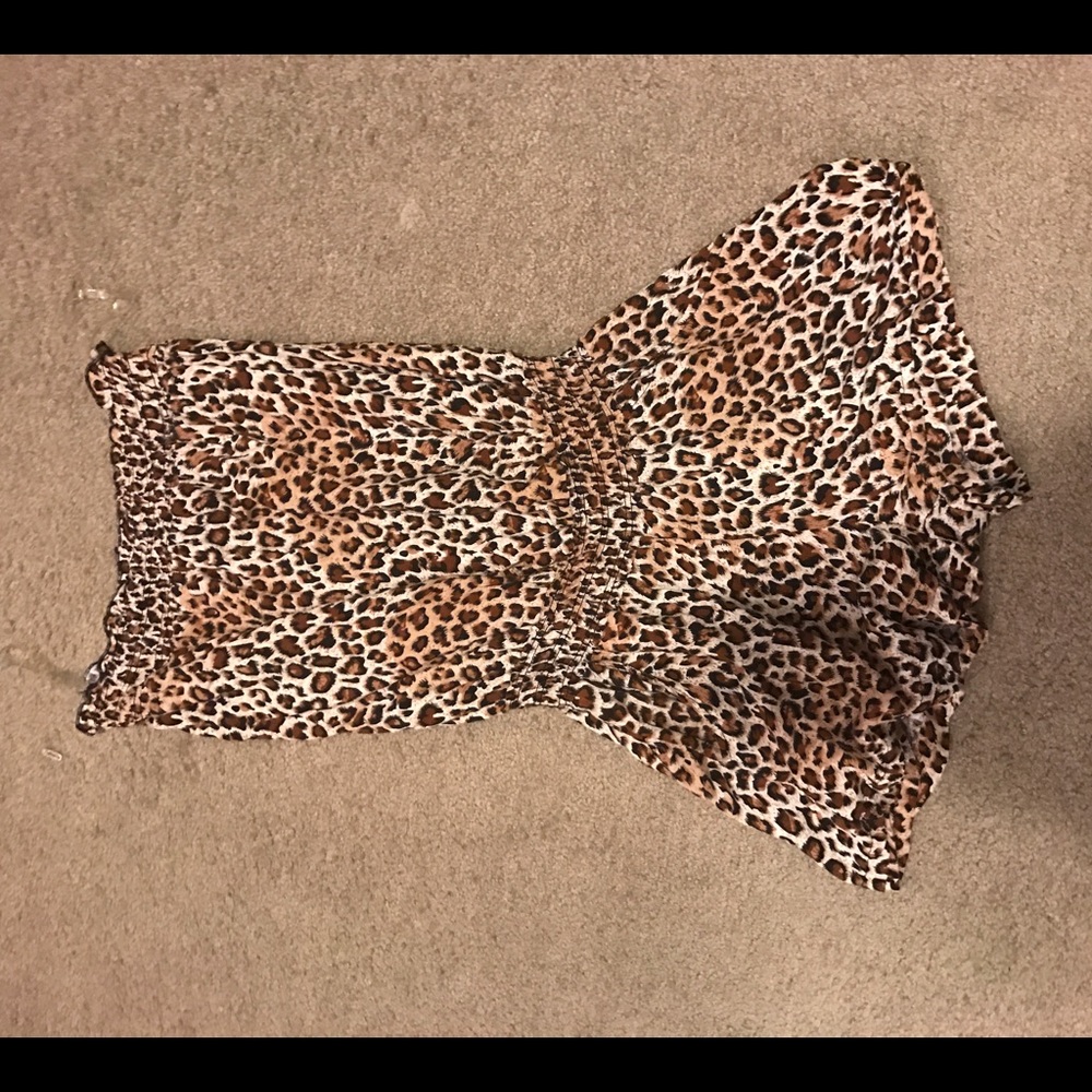 Cheetah romper
