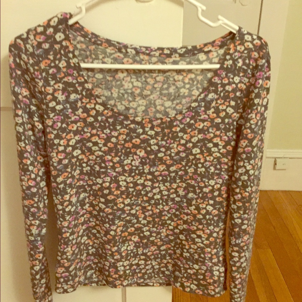 Print sweater