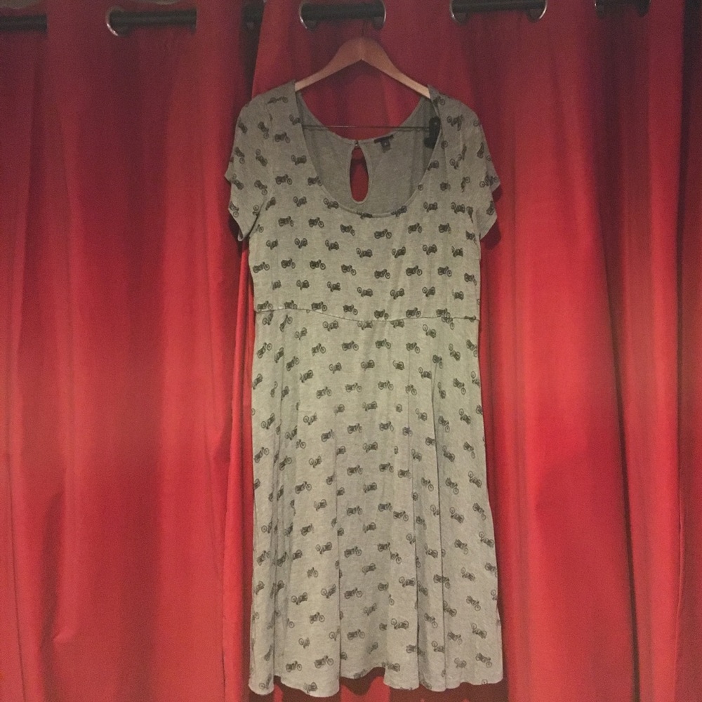 Torrid Motorcycle Skater Dress
