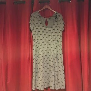 Torrid Motorcycle Skater Dress