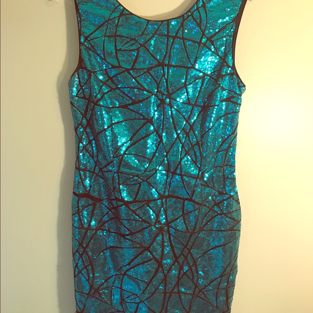 Forever 21 sequin cocktail dress