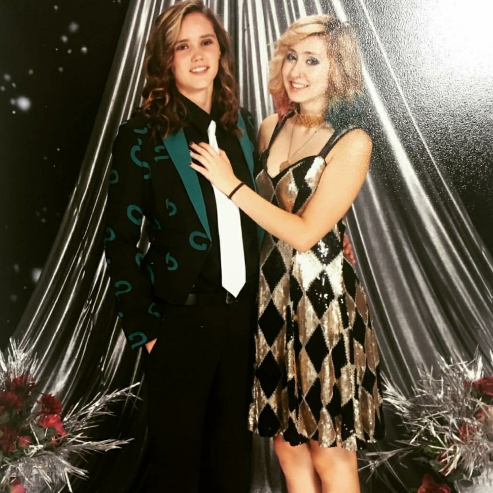 Harley Quinn Night Club Sequin Dress