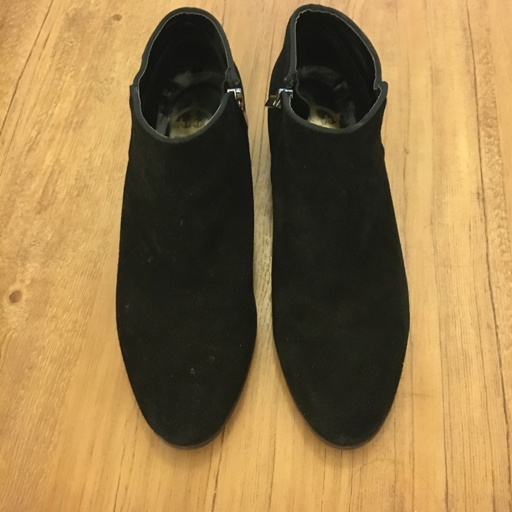 BLACK SUEDE BOOTIES