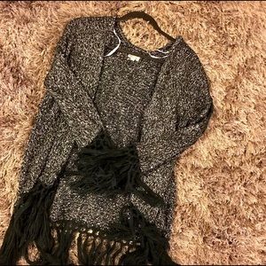 Sparkly Black Cardigan