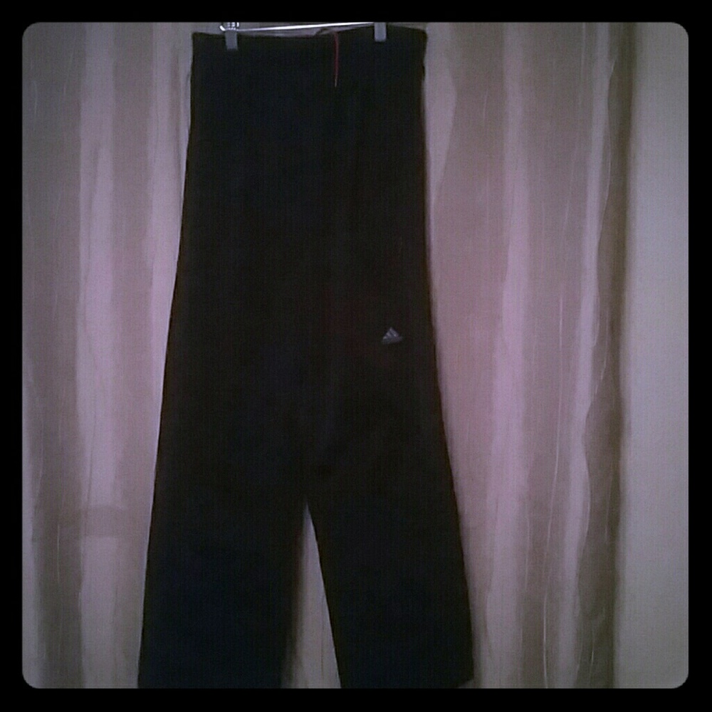 Men's Adidas sweatpants. One Medium one large.