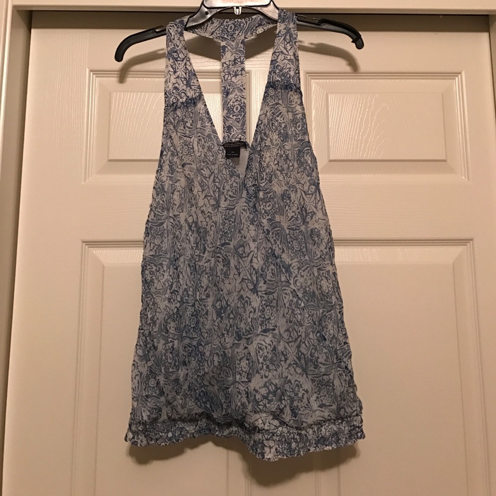 Lucky Brand razorback, deep "V" tank top, XL