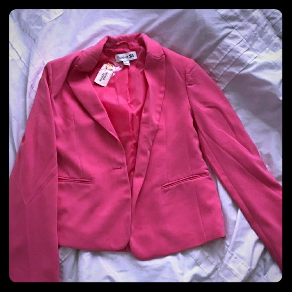 Forever 21 Light Pink Blazer