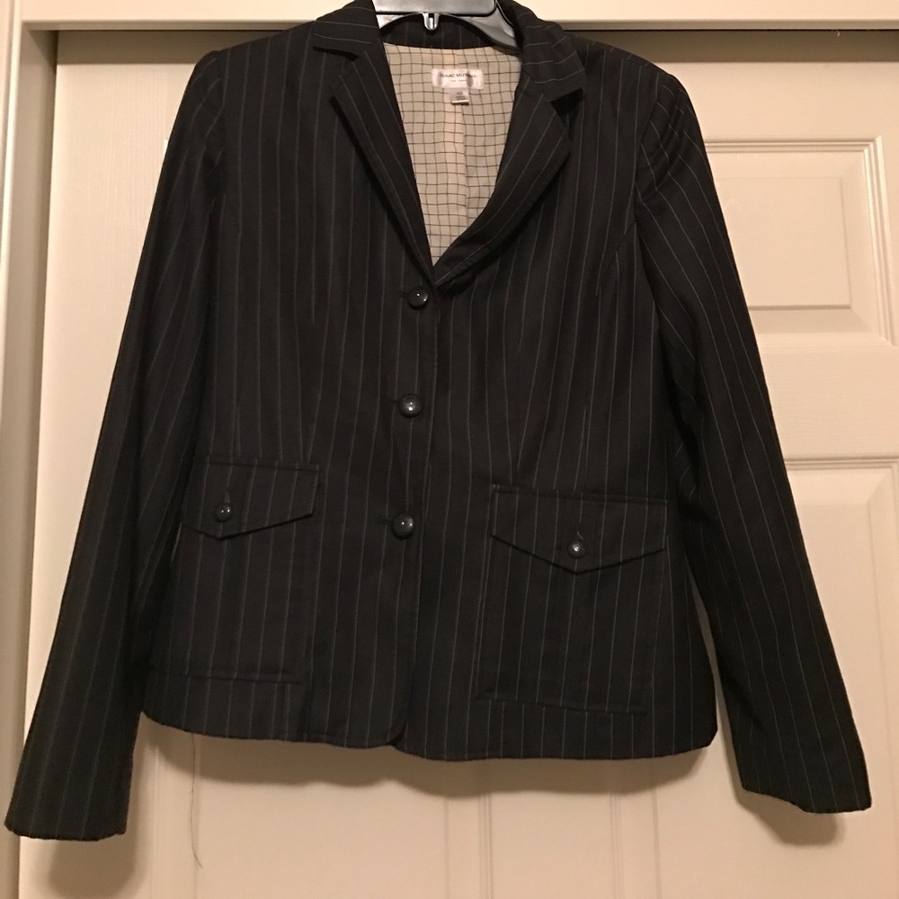 Isaac mizrahi for target pin Striped Blazer, 10