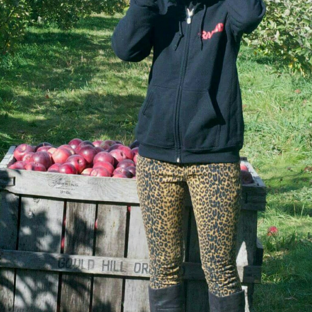 Lip service Leopard print punk jeans