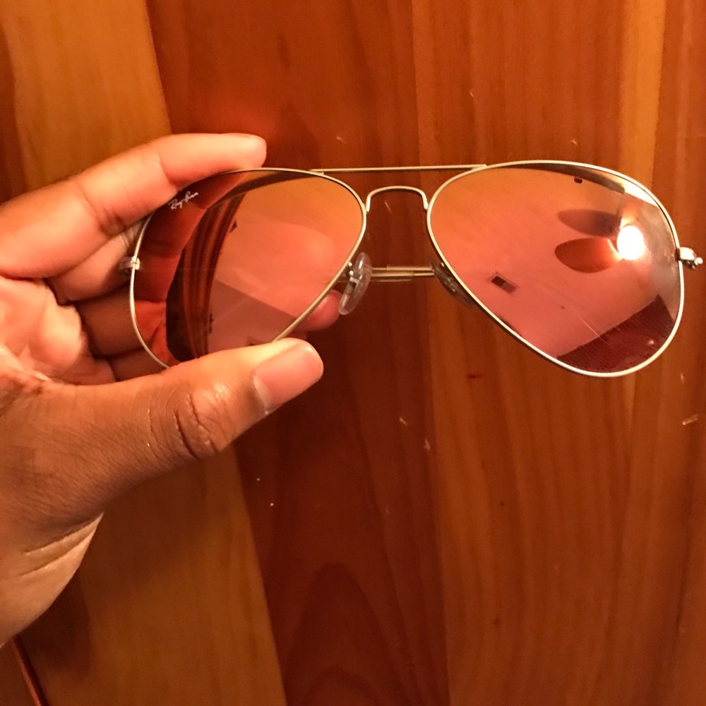 Copper Flash Aviator Flash Lenses