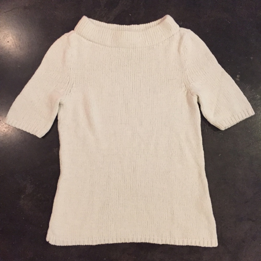 Talbots Cream colored comfy sweater size XS