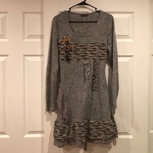 John Fashion Unique Sweater Dress
