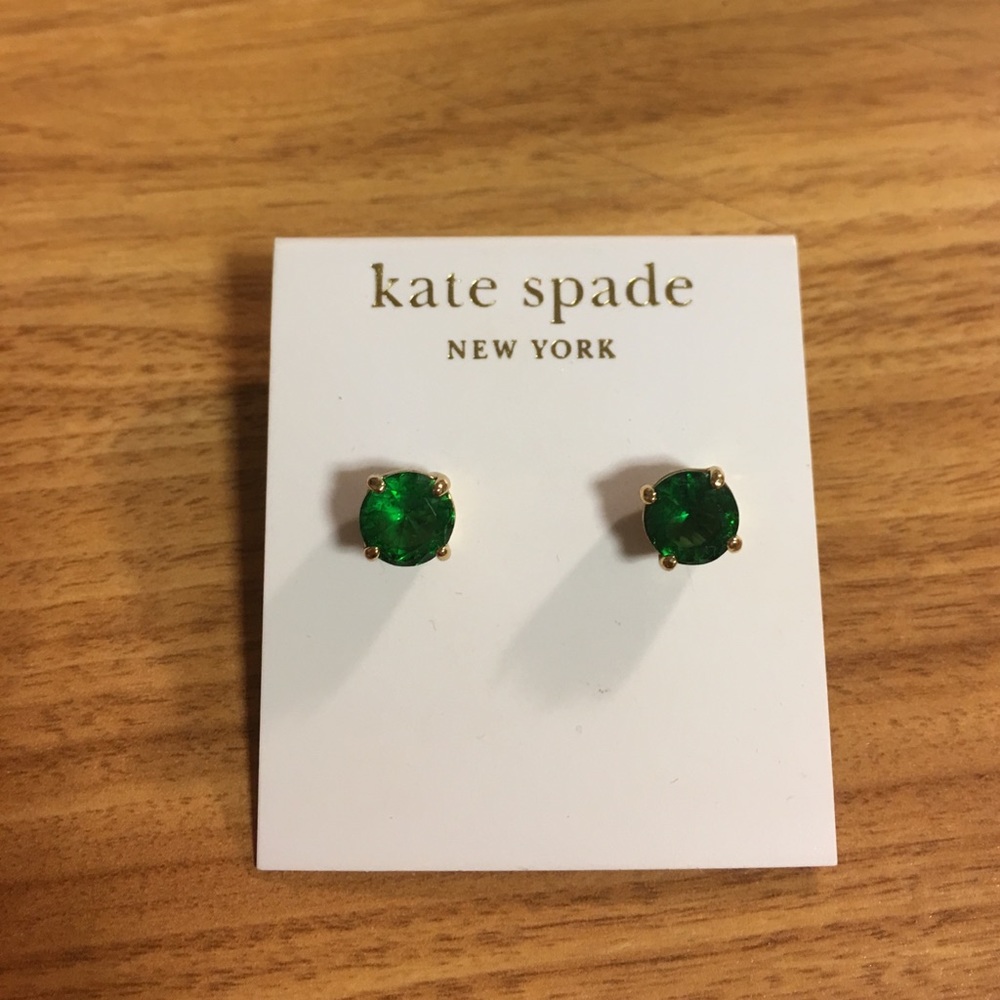 Kate Spade Emerald Stone Earring