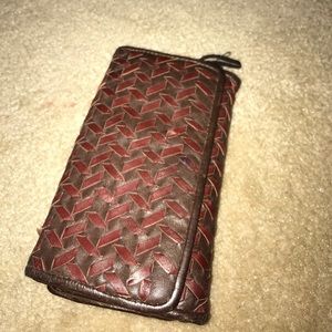 Real leather wallet