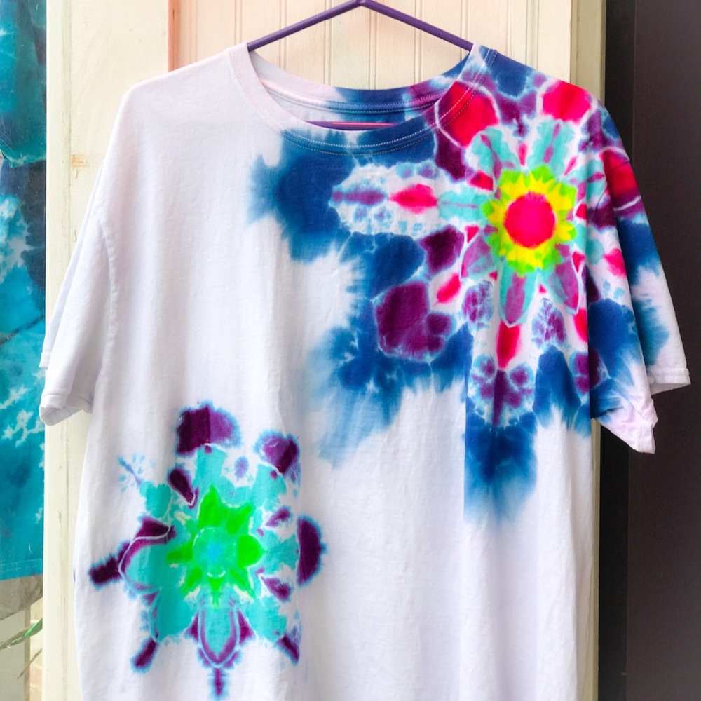 Tie Dye Short Sleeve Shirt - Chris Brannon