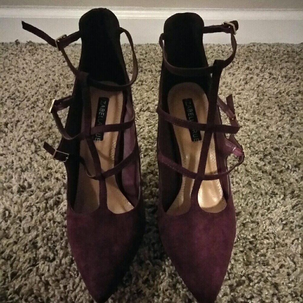 Strappy heels