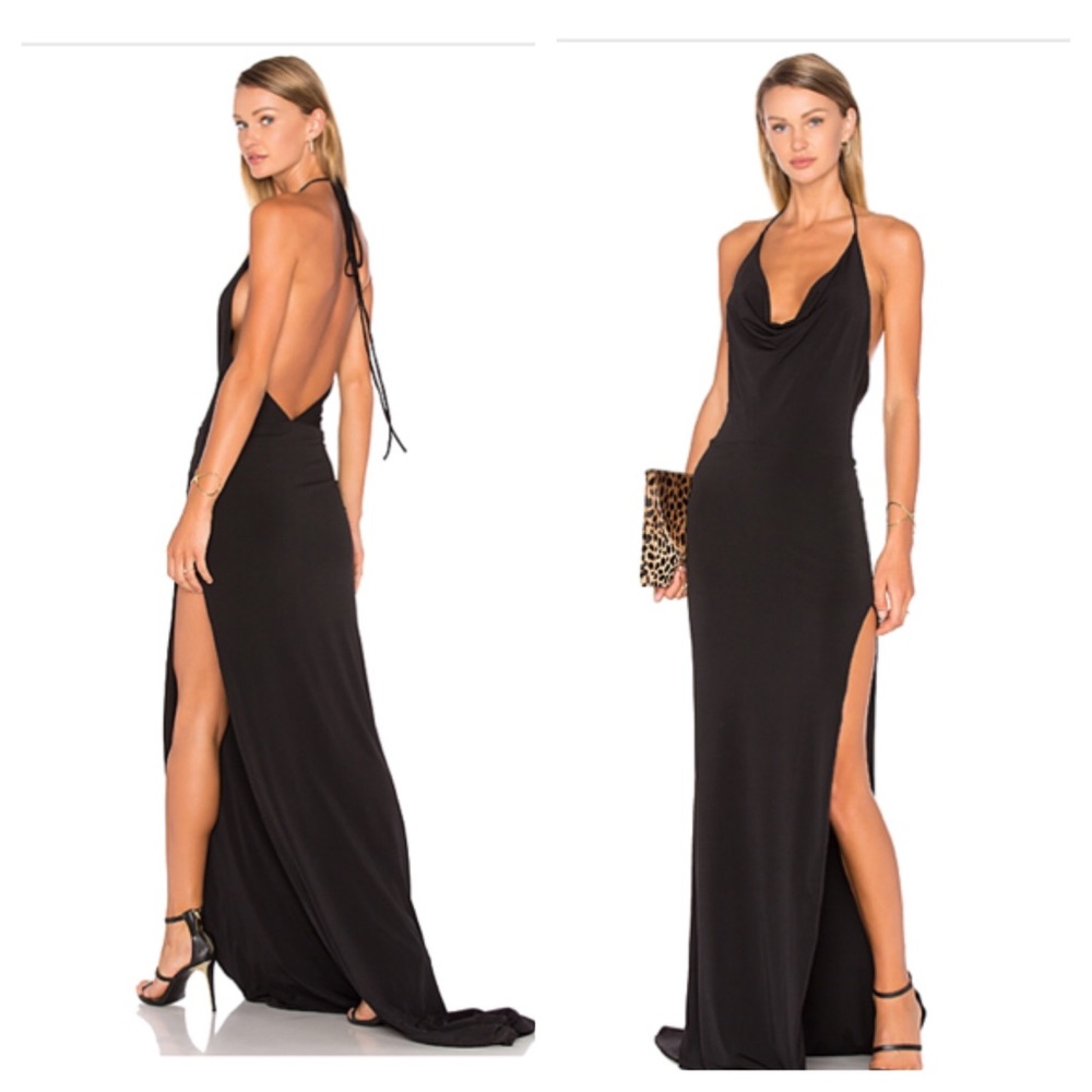 Gemeli Power remy dress BLACK matte XS