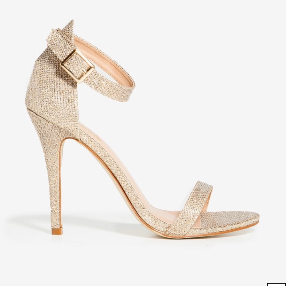 Champagne Stiletto Heel. ✨