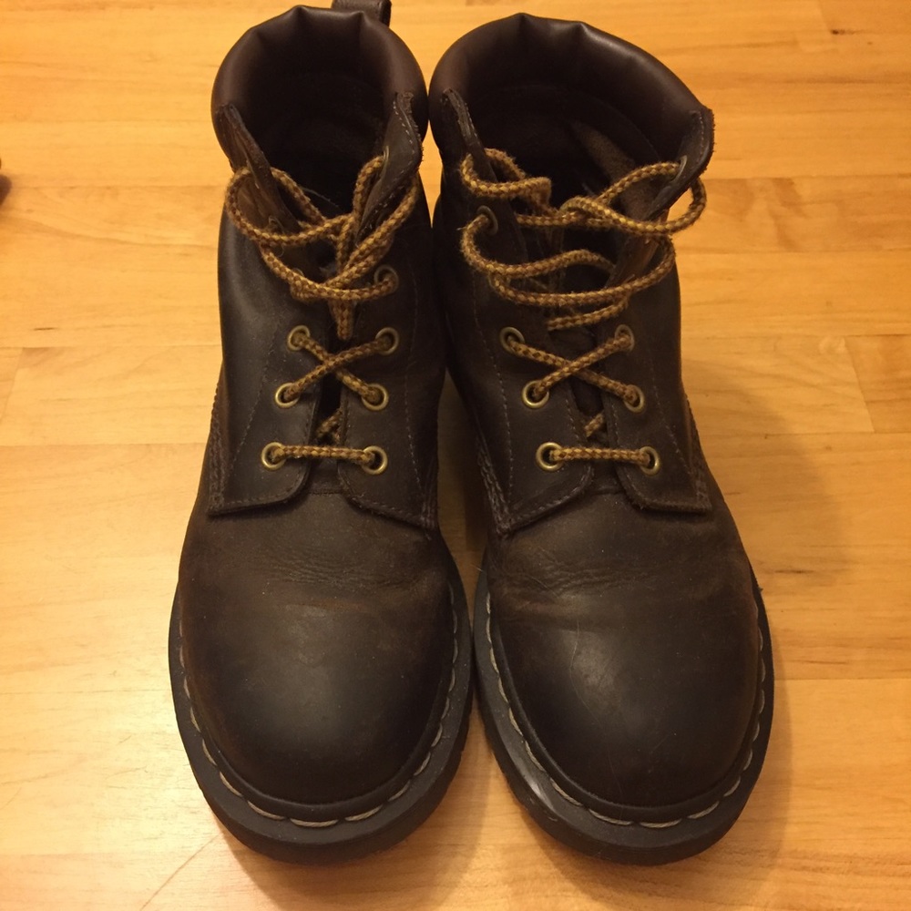 Brown Dr Martens