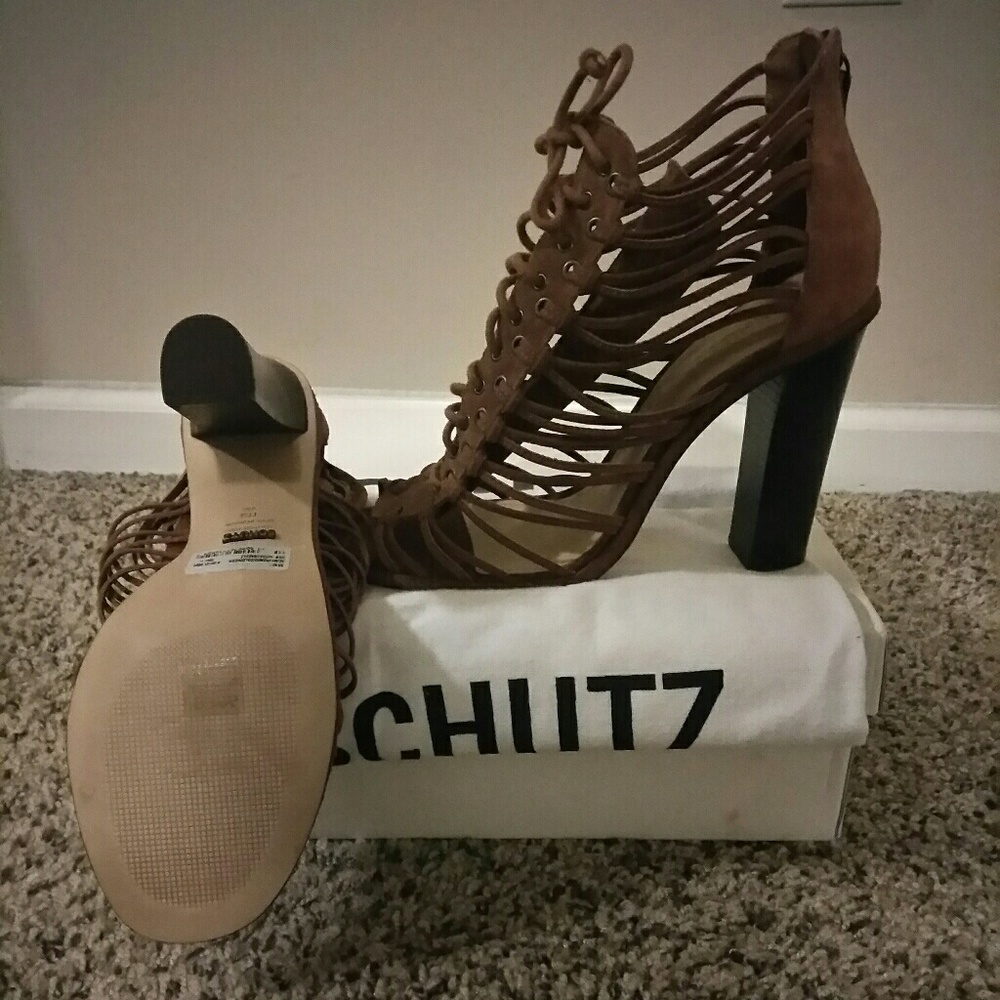 Lace up heels