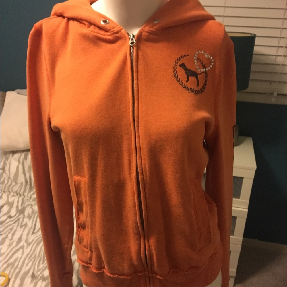 Pink hoodie