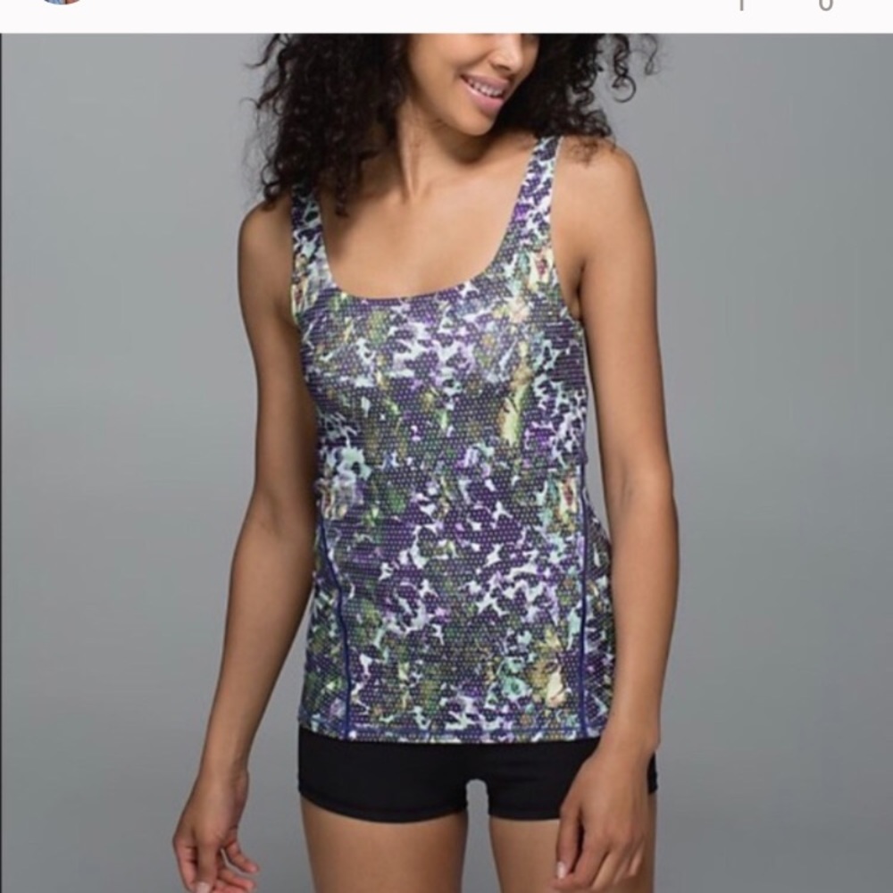 Lululemon Floral Amala tank