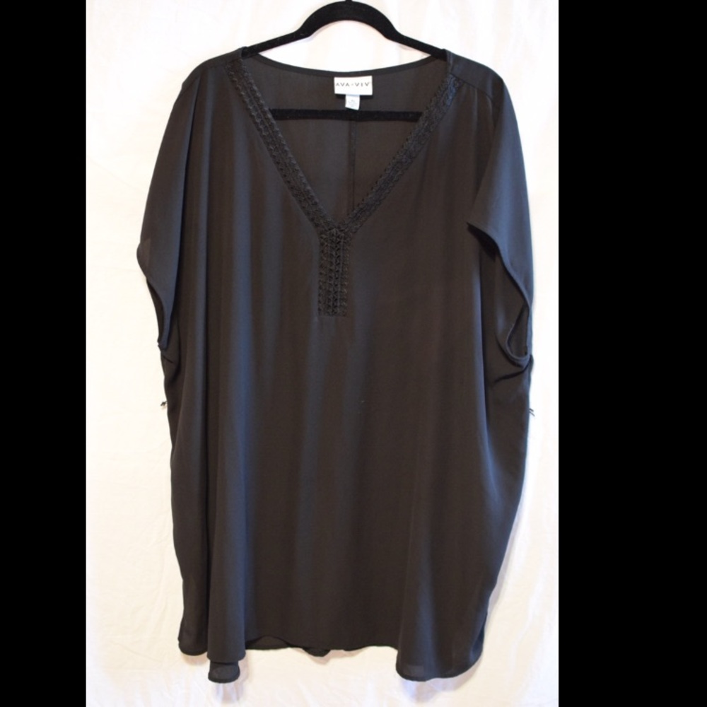 Dress with stitching